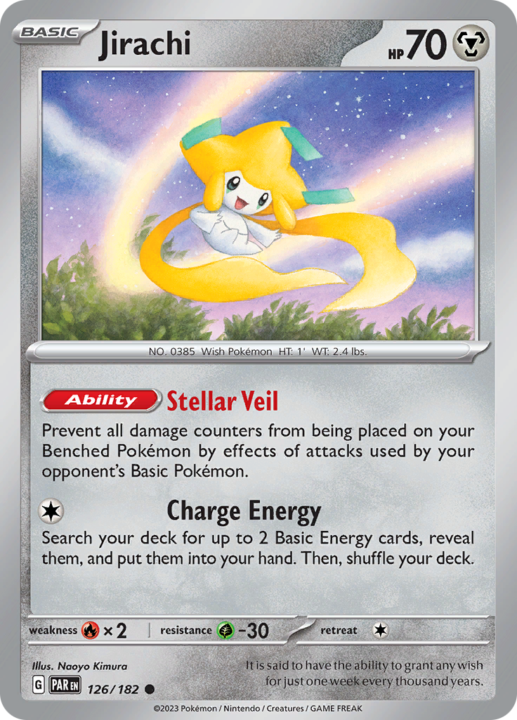Jirachi (126/182) [Scarlet & Violet: Paradox Rift] | Good Games Cannington