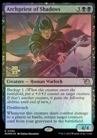 Archpriest of Shadows [March of the Machine Prerelease Promos] | Good Games Cannington