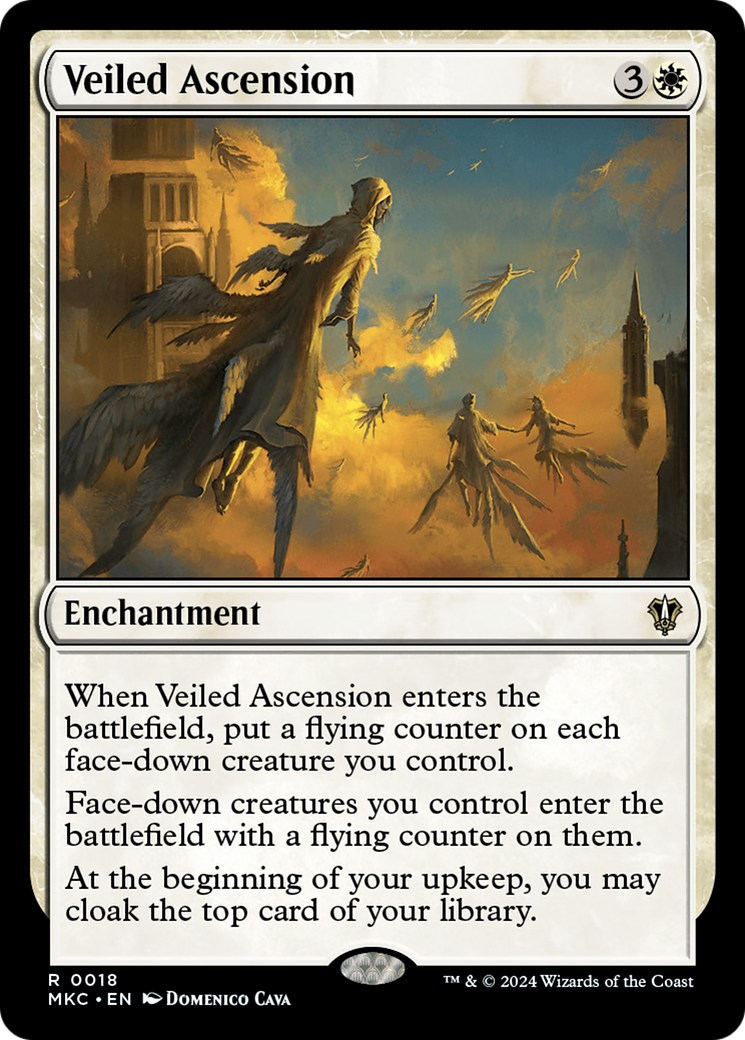 Veiled Ascension [Murders at Karlov Manor Commander] | Good Games Cannington