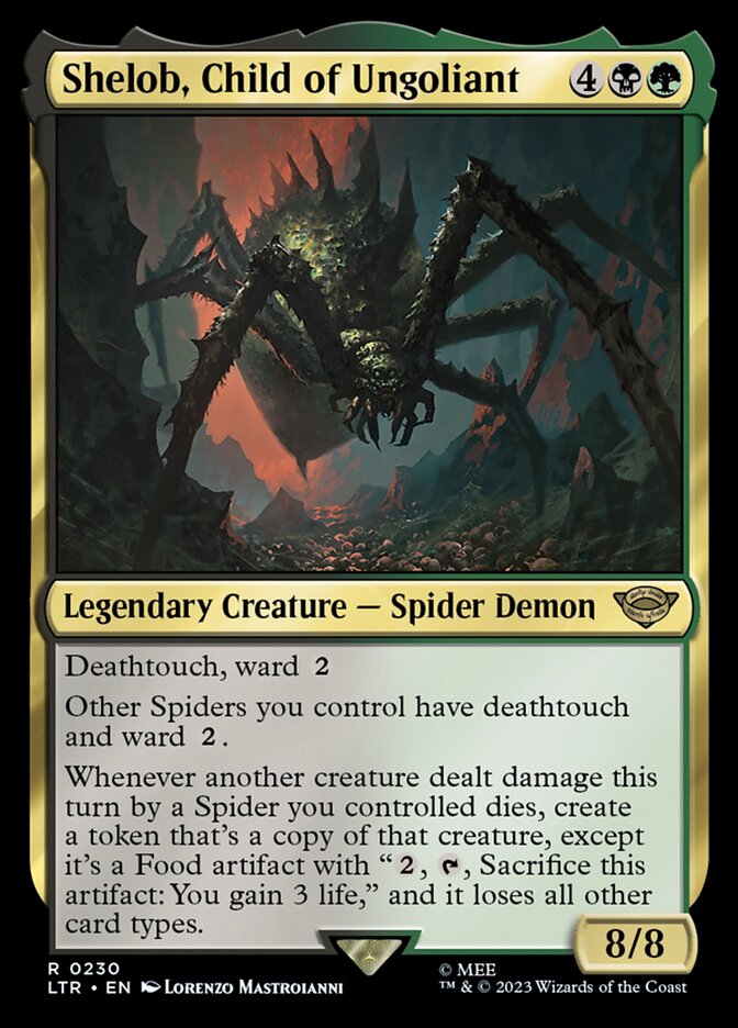 Shelob Child of Ungoliant 230 (Universes Beyond: The Lord of the Rings: Tales of Middle-earth)  | Good Games Cannington