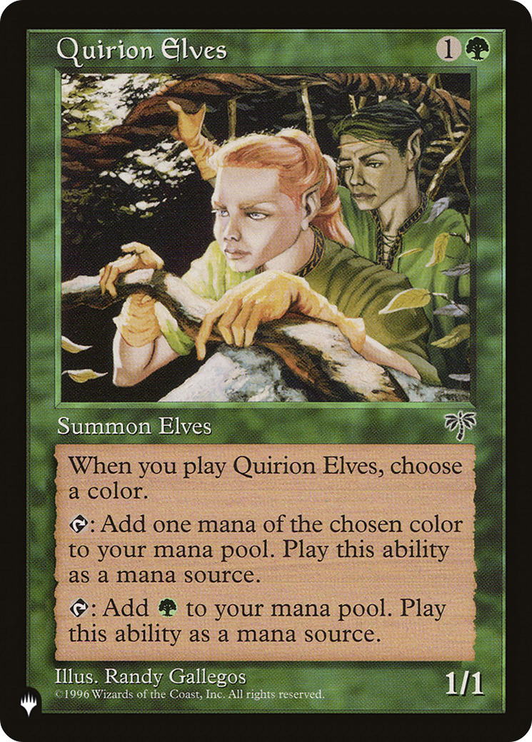 Quirion Elves [The List] | Good Games Cannington