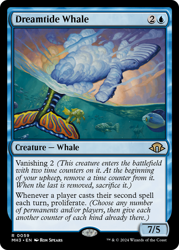 Dreamtide Whale [Modern Horizons 3] | Good Games Cannington