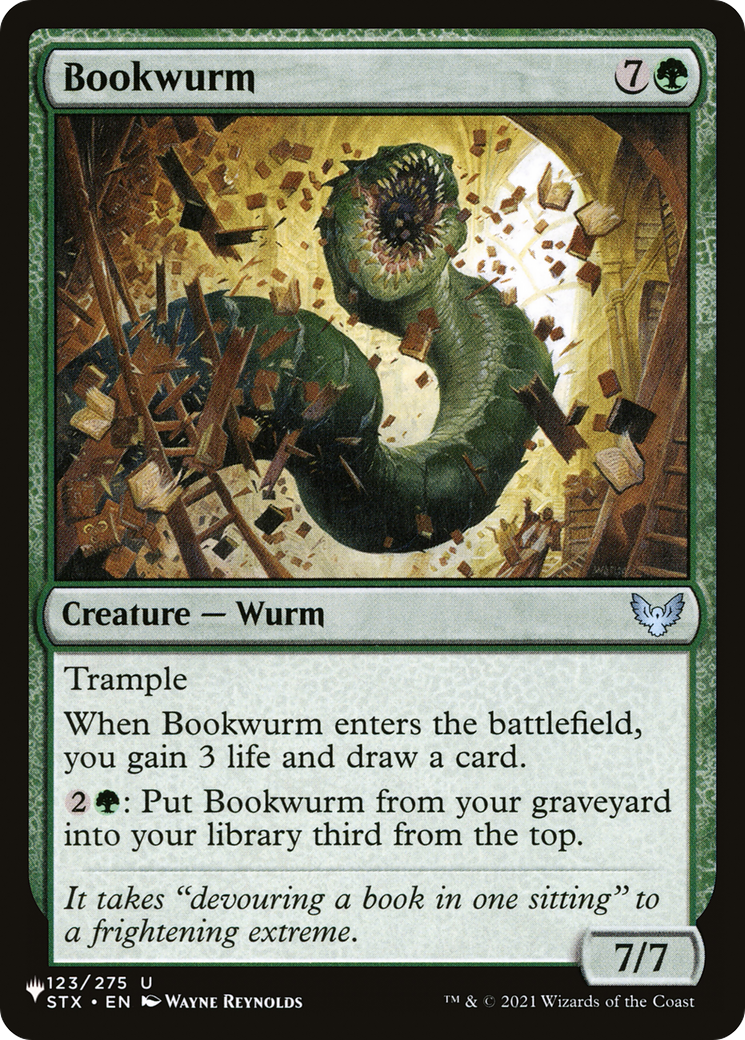 Bookwurm [The List] | Good Games Cannington