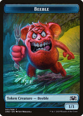 Beeble // Squirrel Double-Sided Token [Unsanctioned Tokens] | Good Games Cannington
