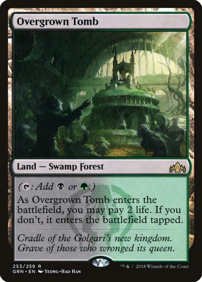 Overgrown Tomb 253 (Guilds of Ravnica)  | Good Games Cannington