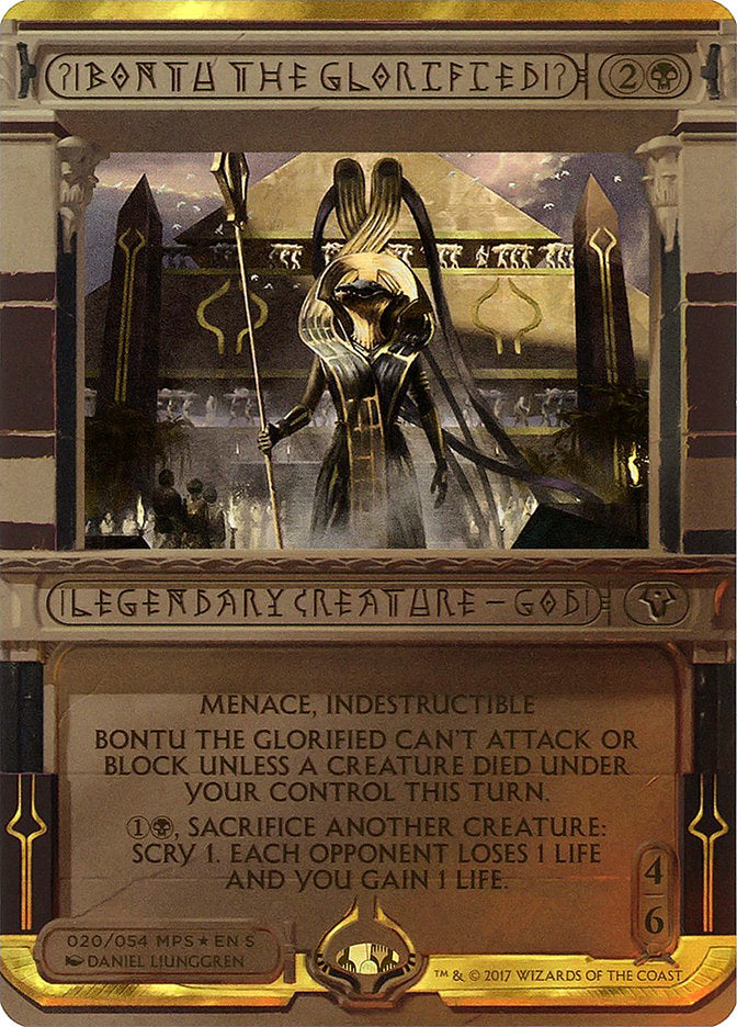 Bontu the Glorified (Invocation) [Amonkhet Invocations] | Good Games Cannington