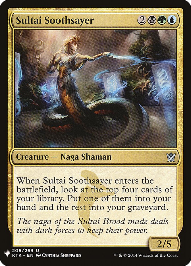 Sultai Soothsayer [Mystery Booster] | Good Games Cannington