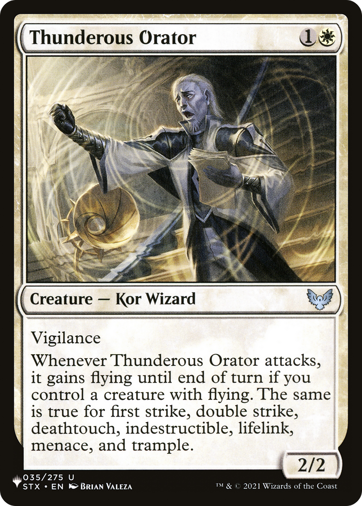 Thunderous Orator [The List] | Good Games Cannington