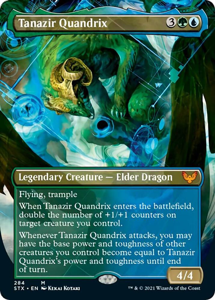 Tanazir Quandrix Borderless 284 (Strixhaven: School of Mages)  | Good Games Cannington