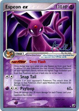 Espeon ex (102/115) (Eeveelutions - Jimmy Ballard) [World Championships 2006] | Good Games Cannington
