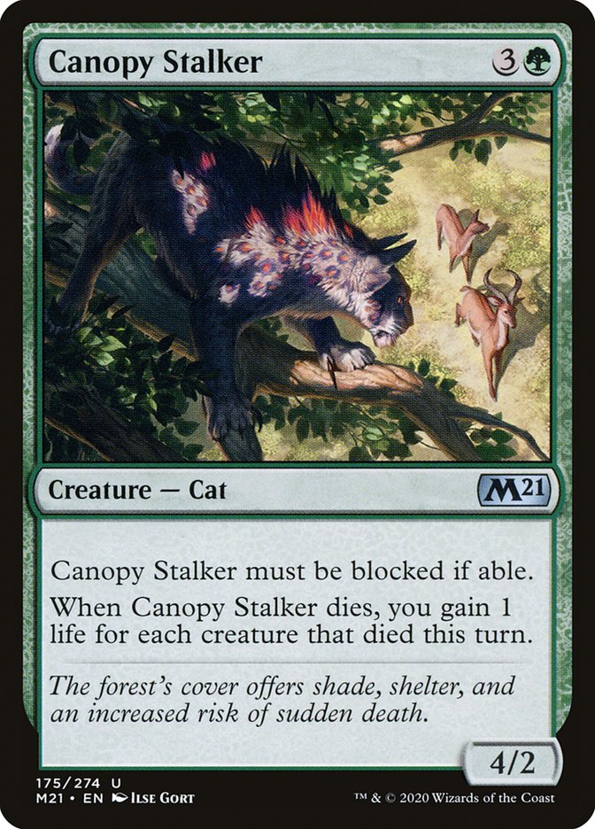 Canopy Stalker 175 (Core Set 2021)  | Good Games Cannington
