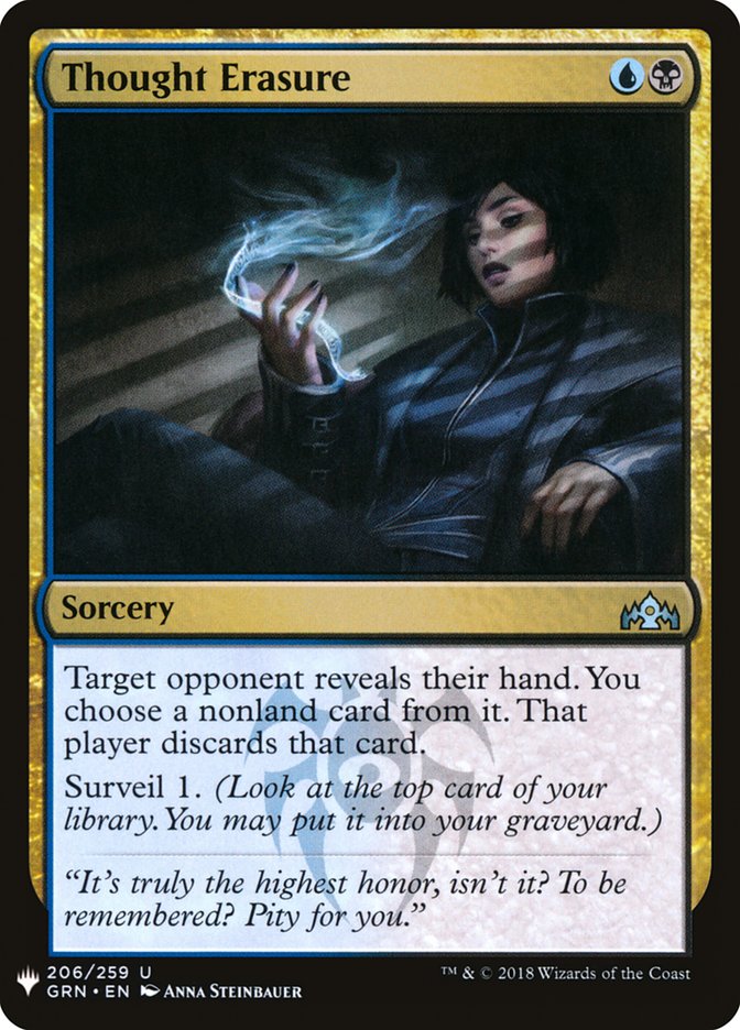 Thought Erasure [Mystery Booster] | Good Games Cannington