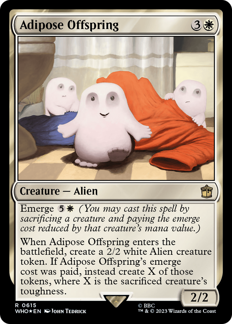 Adipose Offspring (Surge Foil) [Doctor Who] | Good Games Cannington