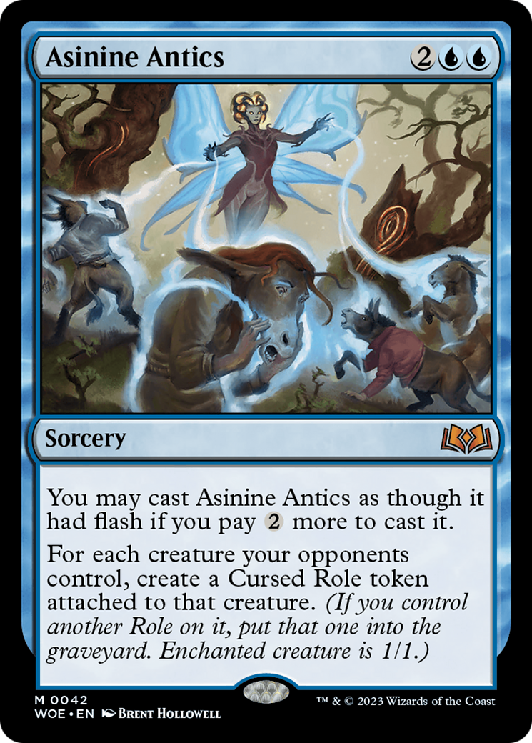 Asinine Antics [Wilds of Eldraine] | Good Games Cannington