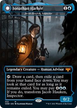 Jonathan Harker Jacob Hauken Inspector 332 (Innistrad: Crimson Vow)  - Foil | Good Games Cannington