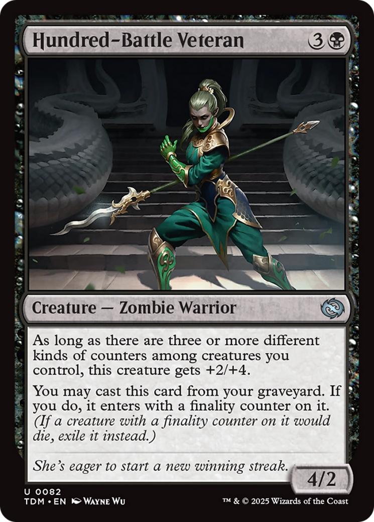 Hundred-Battle Veteran [Tarkir: Dragonstorm] | Good Games Cannington