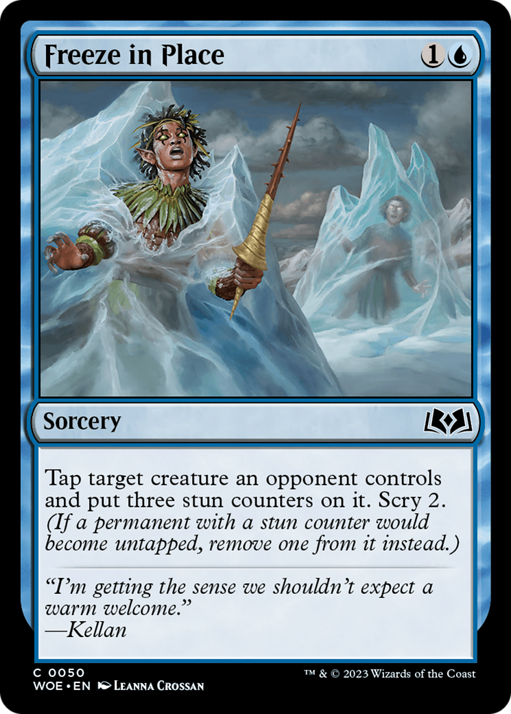 Freeze in Place [Wilds of Eldraine] | Good Games Cannington
