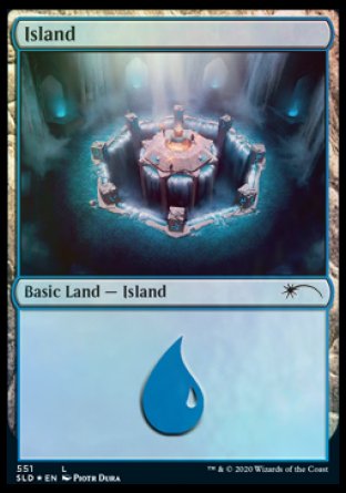 Island (Archaeology) (551) [Secret Lair Drop Promos] | Good Games Cannington
