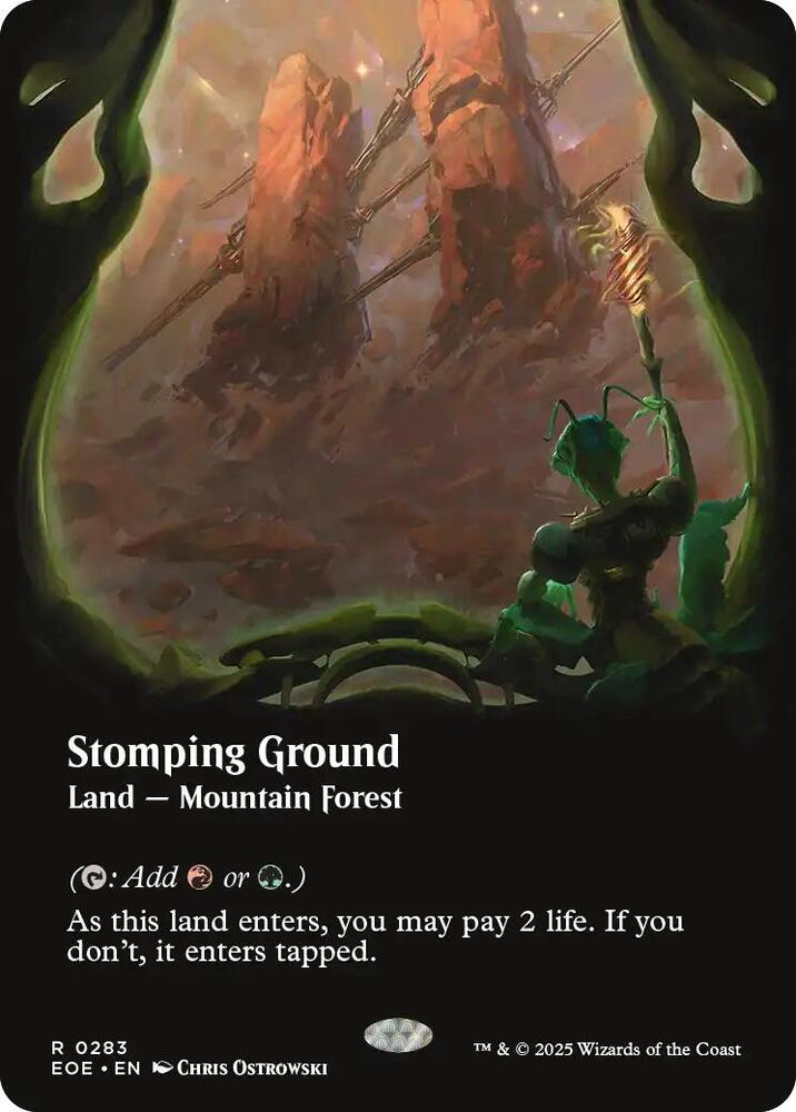 Stomping Ground  283/276 (Edge of Eternities)  - Borderless | Good Games Cannington
