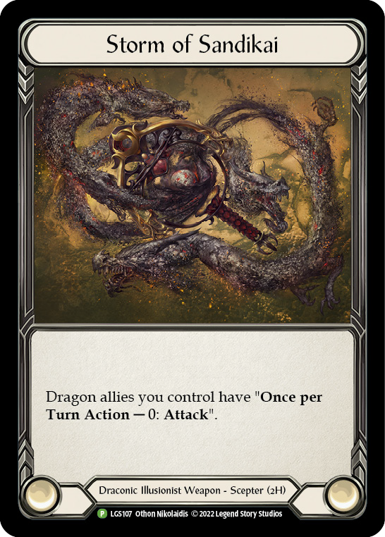 Storm of Sandikai [LGS107] (Promo)  Cold Foil | Good Games Cannington