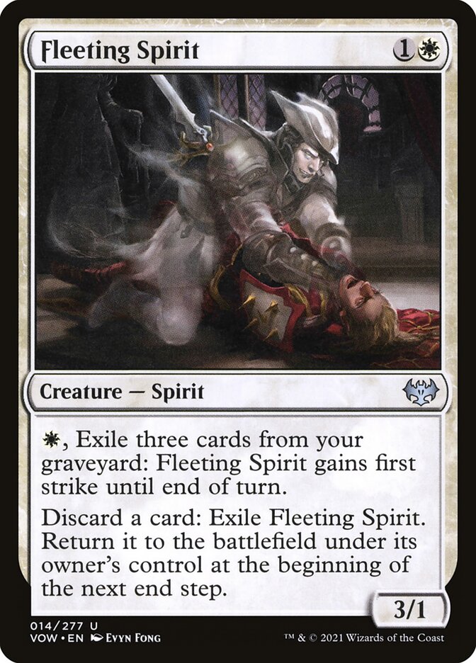 Fleeting Spirit 14/277 (Innistrad: Crimson Vow)  | Good Games Cannington