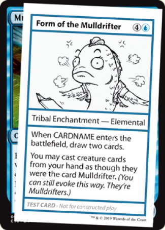 Form of the Mulldrifter (2021 Edition) [Mystery Booster Playtest Cards] | Good Games Cannington