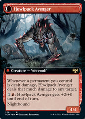 Ill-Tempered Loner // Howlpack Avenger (Extended Art) [Innistrad: Crimson Vow] | Good Games Cannington