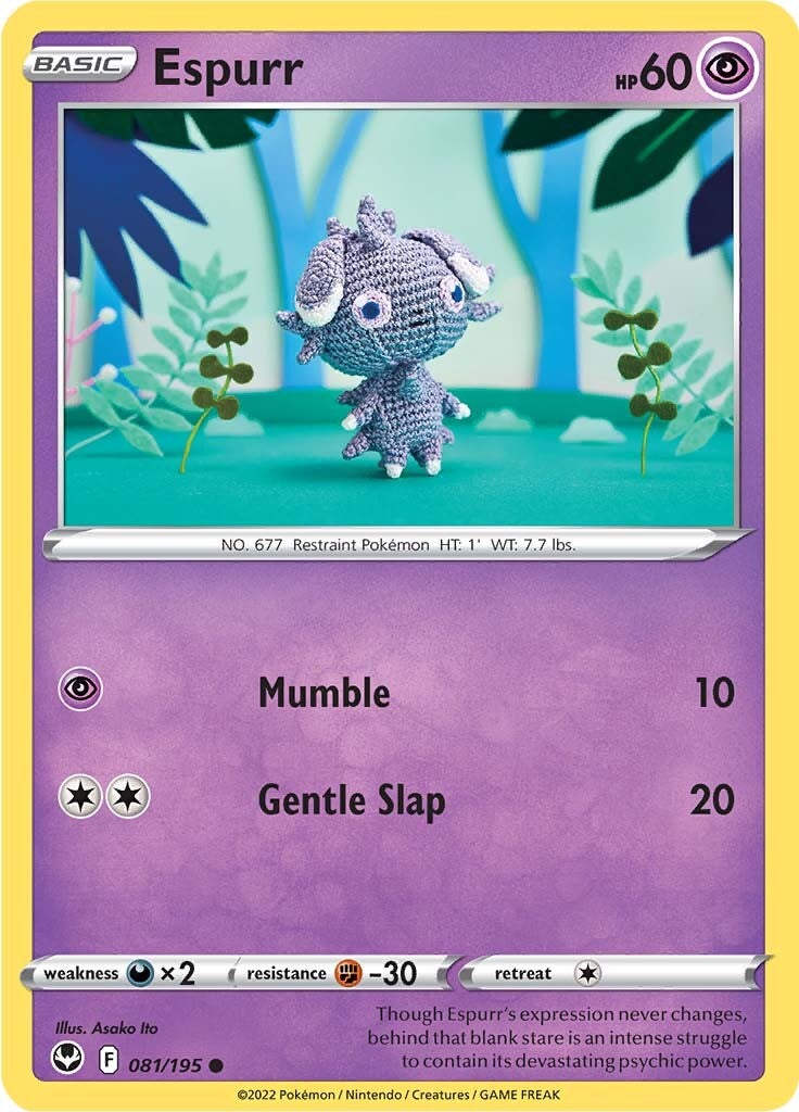 Espurr (081/195) [Sword & Shield: Silver Tempest] | Good Games Cannington
