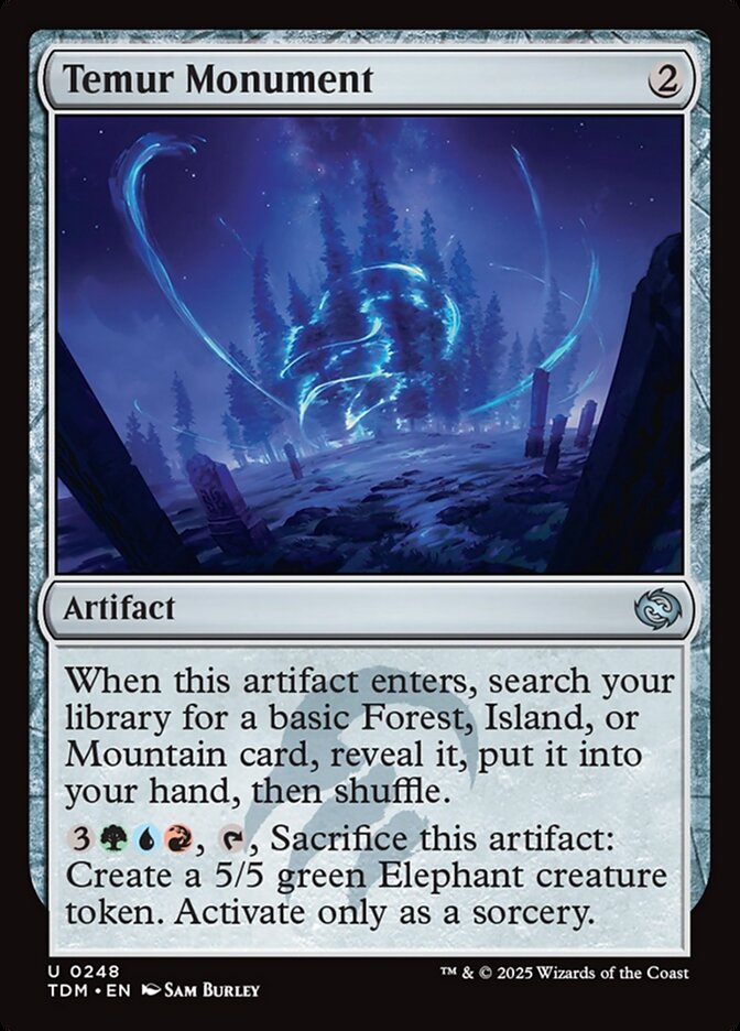 Temur Monument 248/291 (Tarkir: Dragonstorm)  | Good Games Cannington
