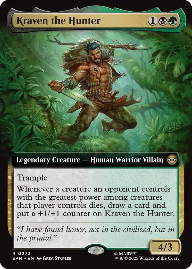 Kraven the Hunter (Extended Art) [Marvel's Spider-Man] | Good Games Cannington