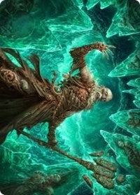 Draugr Necromancer Art Card [Kaldheim Art Series] | Good Games Cannington