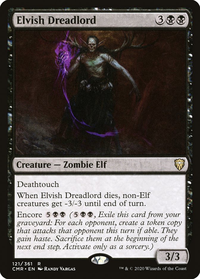 Elvish Dreadlord 121 (Commander Legends)  | Good Games Cannington
