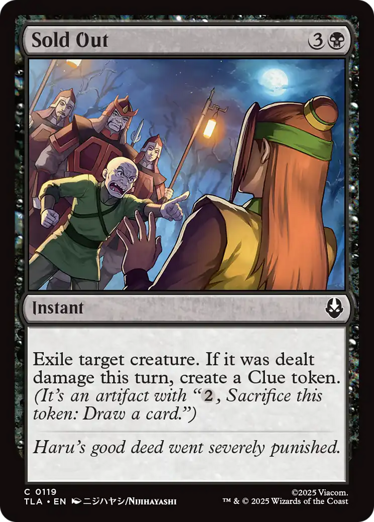 Sold Out [Avatar: The Last Airbender] | Good Games Cannington