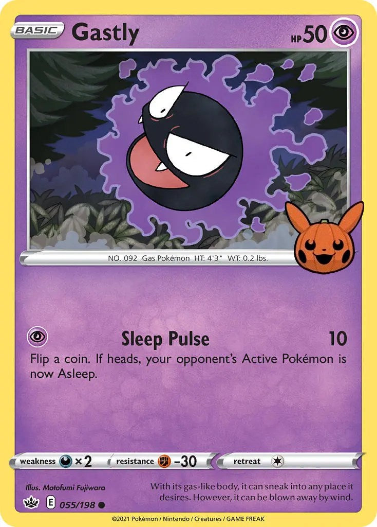 Gastly (055/198) [Trick or Trade] | Good Games Cannington