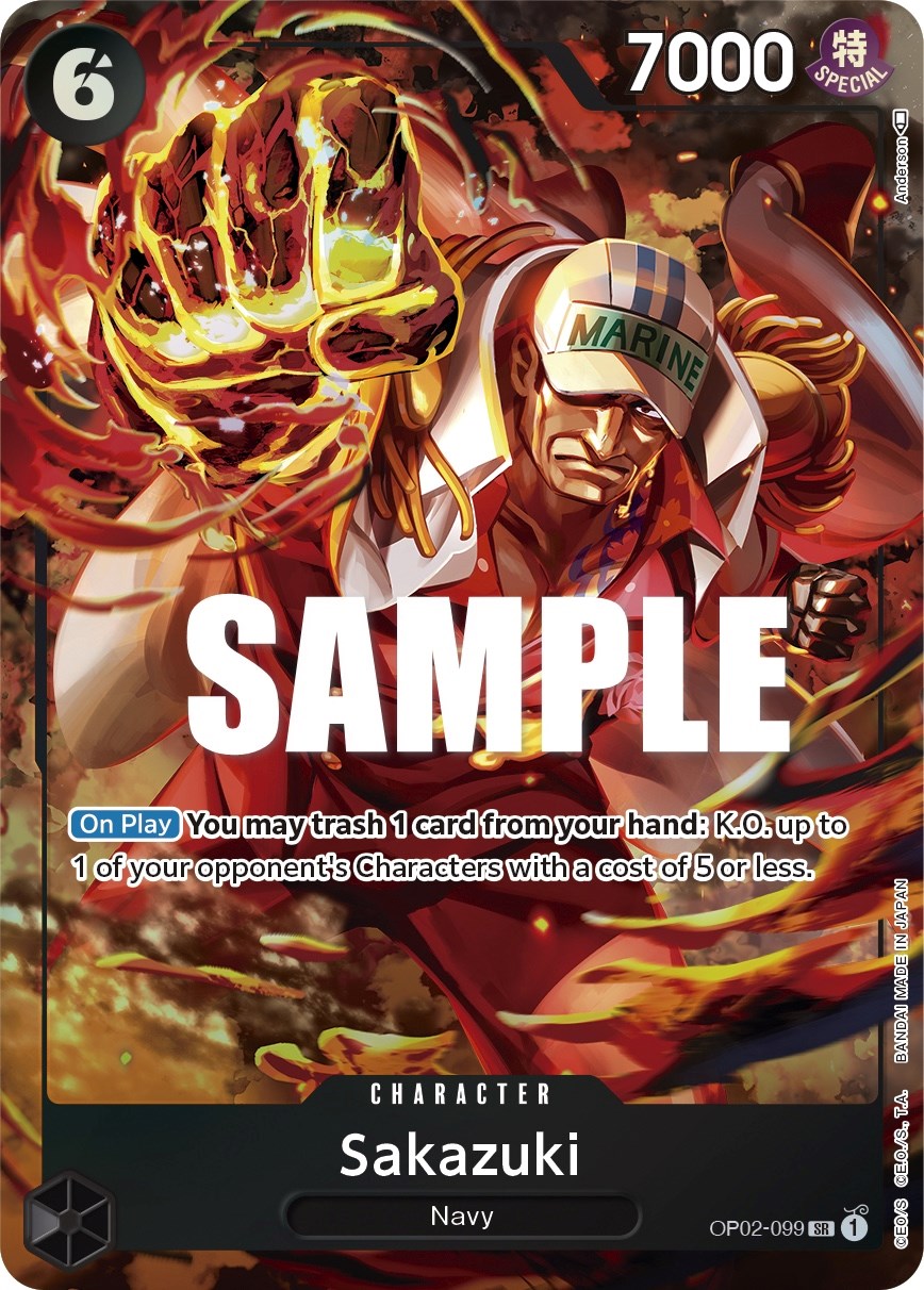 Sakazuki (Alternate Art) [Paramount War] | Good Games Cannington