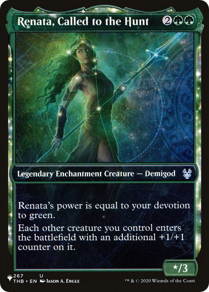 Renata Called to the Hunt Showcase THB-267/5075 (The List Reprints)  | Good Games Cannington
