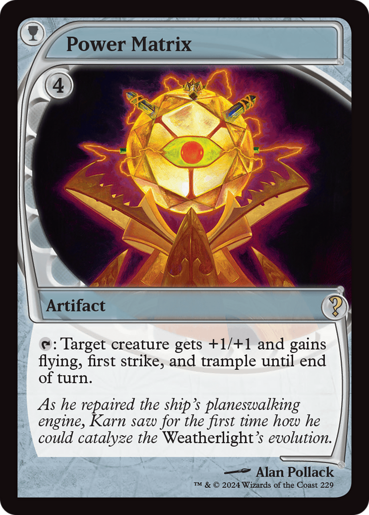 Power Matrix (Future Sight) [Mystery Booster 2] | Good Games Cannington