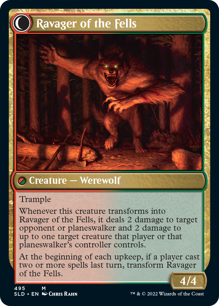 Huntmaster of the Fells // Ravager of the Fells [Secret Lair Drop Series] | Good Games Cannington
