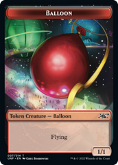 Cat // Balloon Double-Sided Token [Unfinity Tokens] | Good Games Cannington