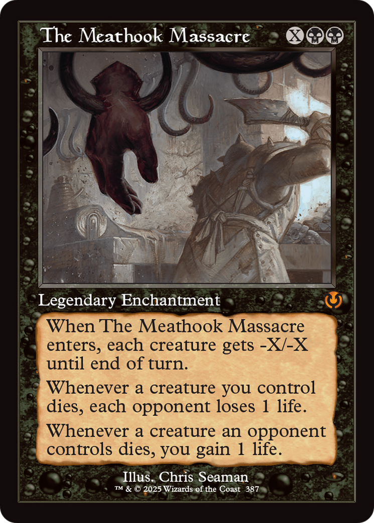 The Meathook Massacre (Retro Frame) [Innistrad Remastered] | Good Games Cannington