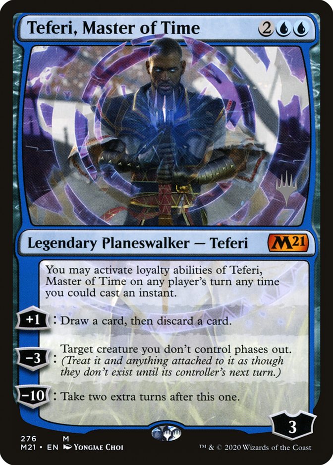 Teferi, Master of Time (Promo Pack) (276) [Core Set 2021 Promos] | Good Games Cannington