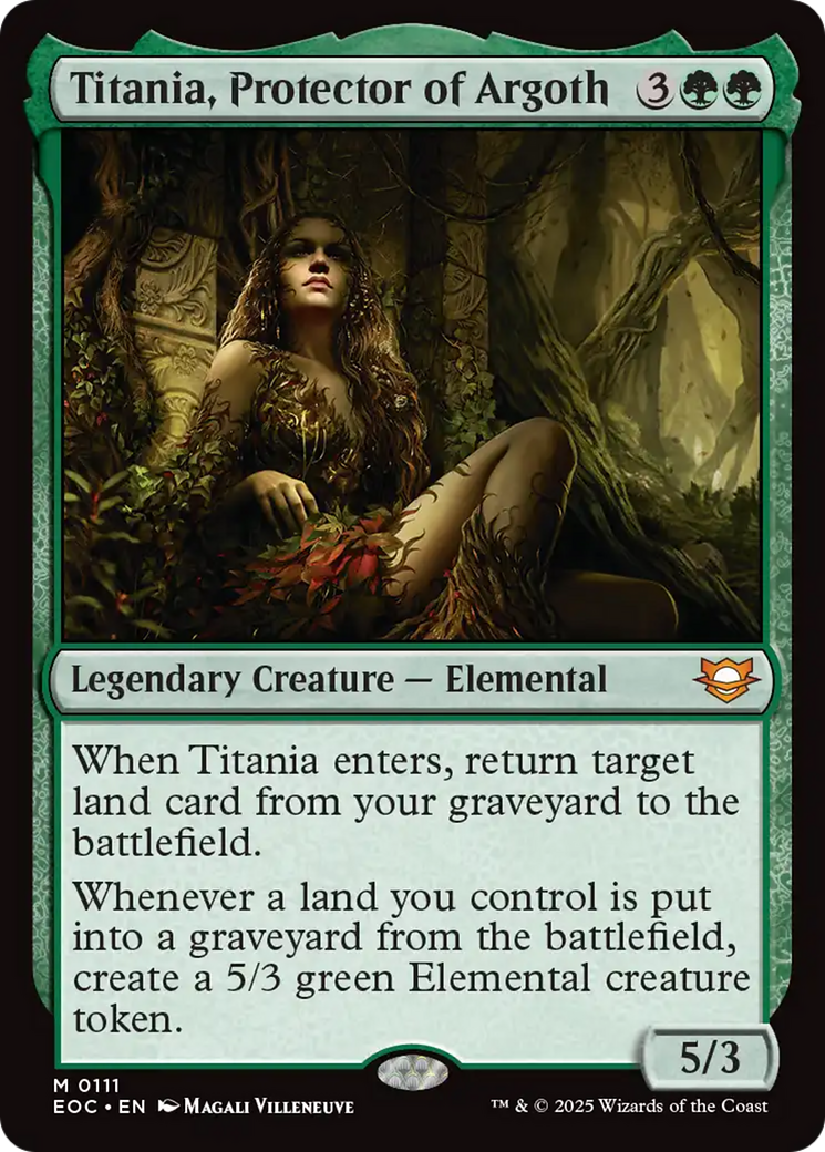 Titania, Protector of Argoth [Edge of Eternities Commander] | Good Games Cannington