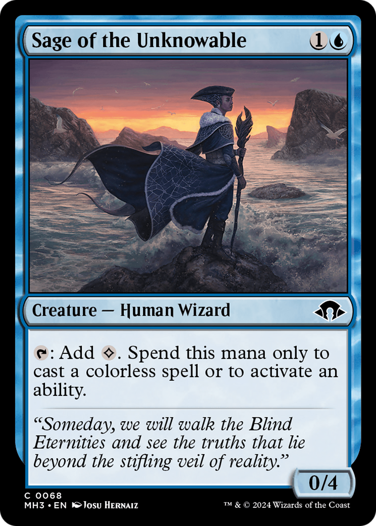 Sage of the Unknowable [Modern Horizons 3] | Good Games Cannington