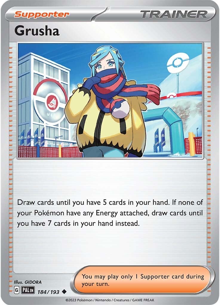 Grusha (184/193) [Scarlet & Violet: Paldea Evolved] | Good Games Cannington