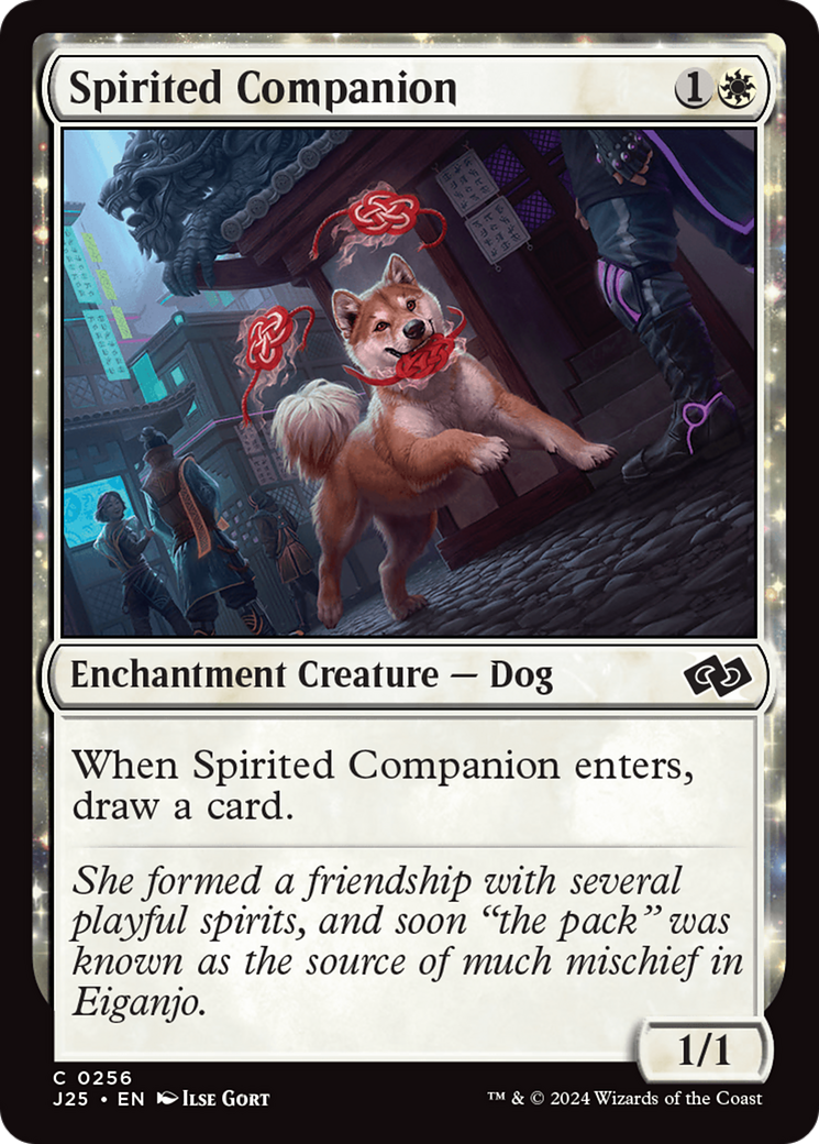 Spirited Companion [Foundations Jumpstart] | Good Games Cannington