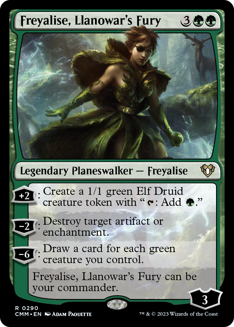 Freyalise, Llanowar's Fury [Commander Masters] | Good Games Cannington