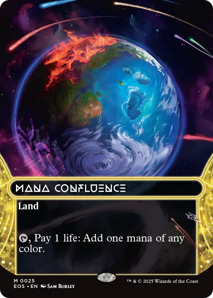 Mana Confluence (0025) (Borderless) [Edge of Eternities: Stellar Sights] | Good Games Cannington