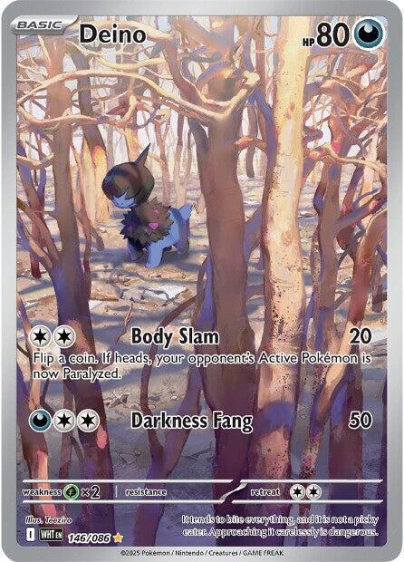 Deino 146/086 (SV: White Flare)  - Holofoil | Good Games Cannington