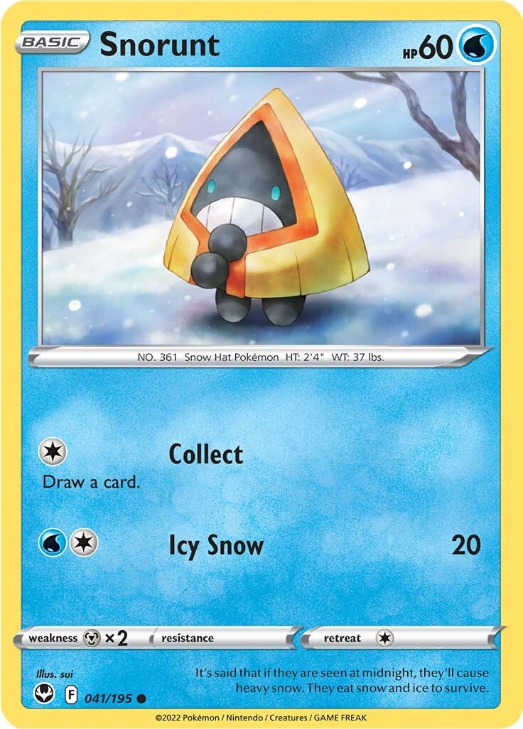 Snorunt (041/195) [Sword & Shield: Silver Tempest] | Good Games Cannington