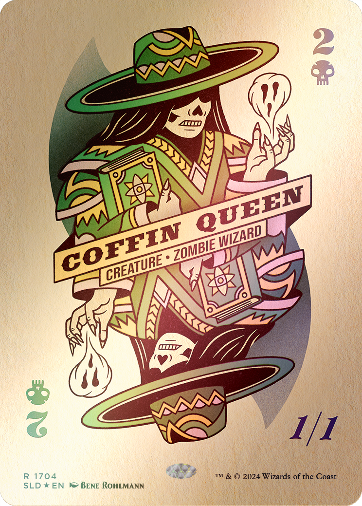Coffin Queen (Rainbow Foil) [Secret Lair Drop Series] | Good Games Cannington